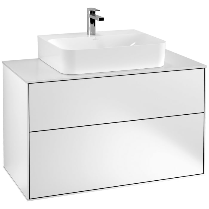 Villeroy & Boch Finion Waschtischunterschrank 100 cm mit Abdeckplatte