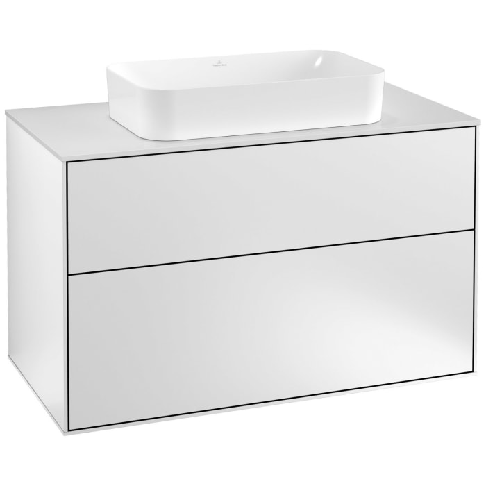 Villeroy & Boch Finion Waschtischunterschrank 100 cm mit Abdeckplatte