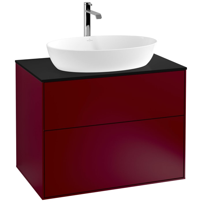 Villeroy & Boch Finion Waschtischunterschrank 80 cm mit Abdeckplatte