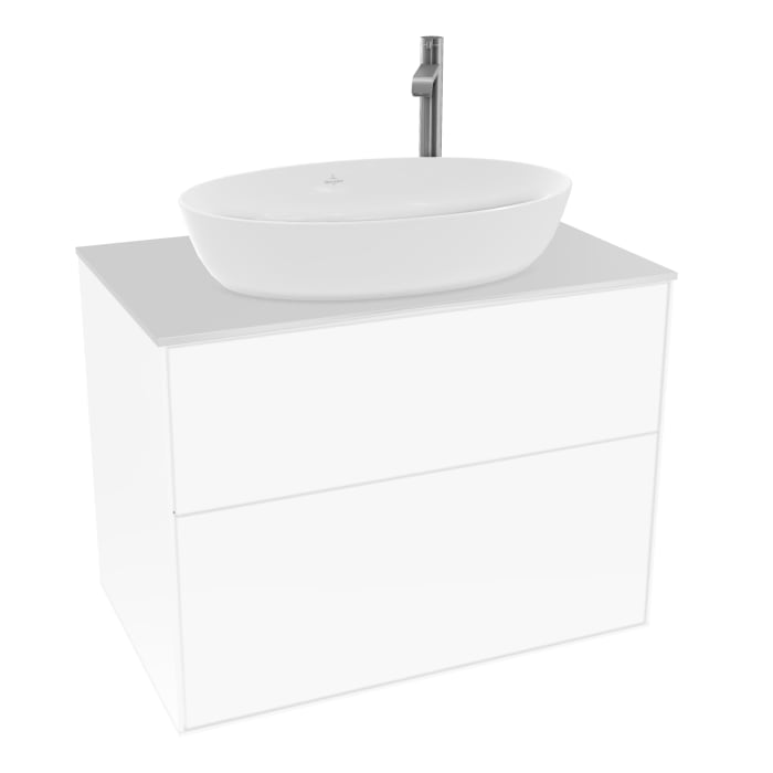 Villeroy & Boch Finion Waschtischunterschrank 80 cm mit Abdeckplatte