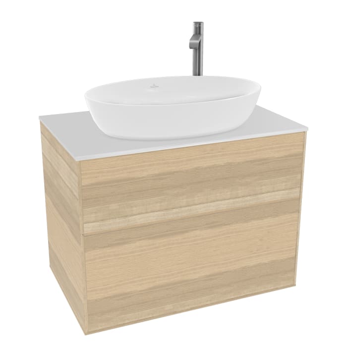 Villeroy & Boch Finion Waschtischunterschrank 80 cm mit Abdeckplatte