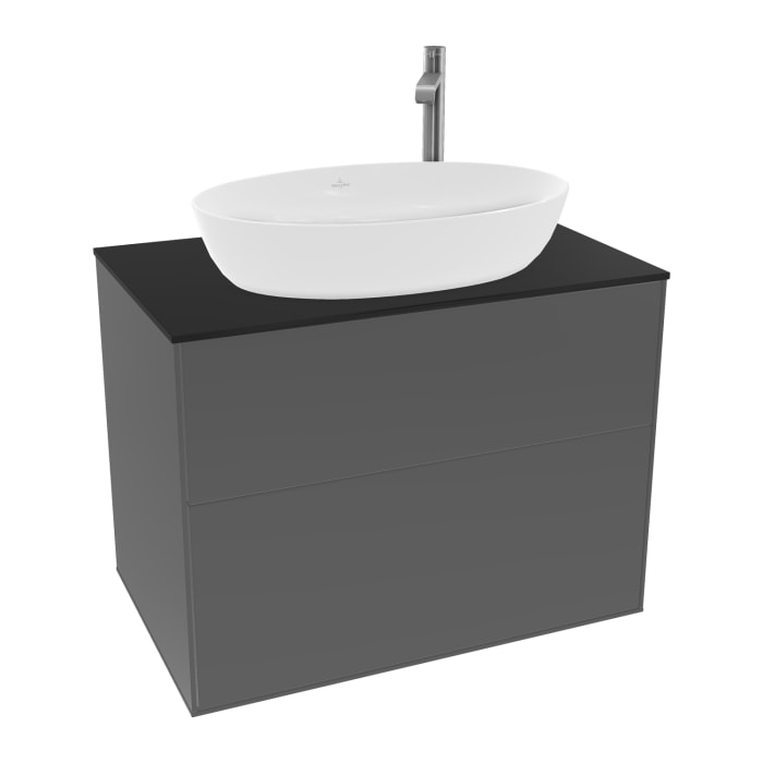 Villeroy & Boch Finion Waschtischunterschrank 80 cm mit Abdeckplatte