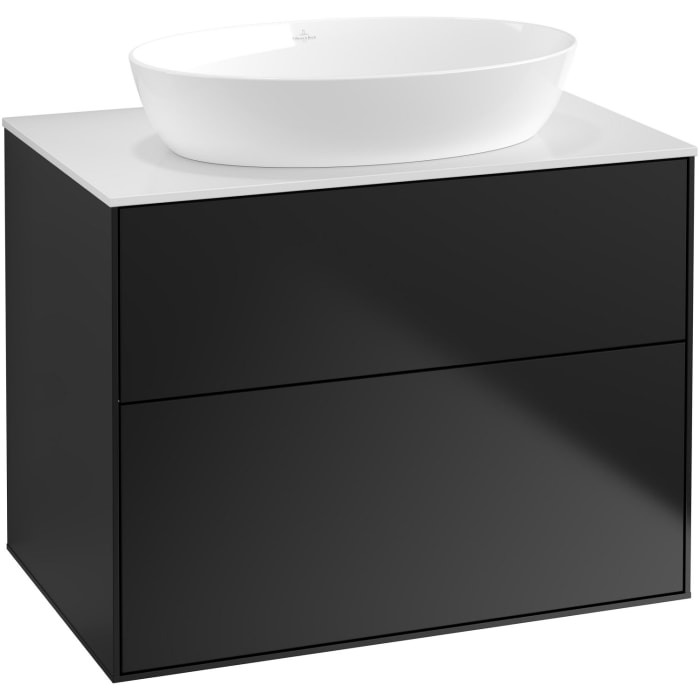 Villeroy & Boch Finion Waschtischunterschrank 80 cm mit Abdeckplatte