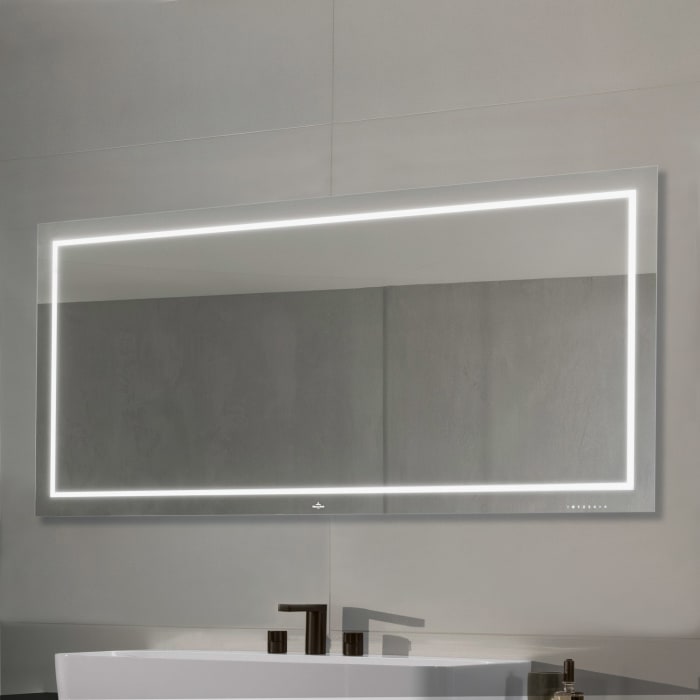 Villeroy & Boch Finion Badspiegel 160 x 75 cm mit LED-Beleuchtung