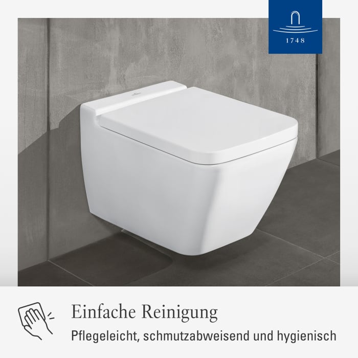 Villeroy & Boch Finion WC-Sitz mit QuickRelease und Absenkautomatik