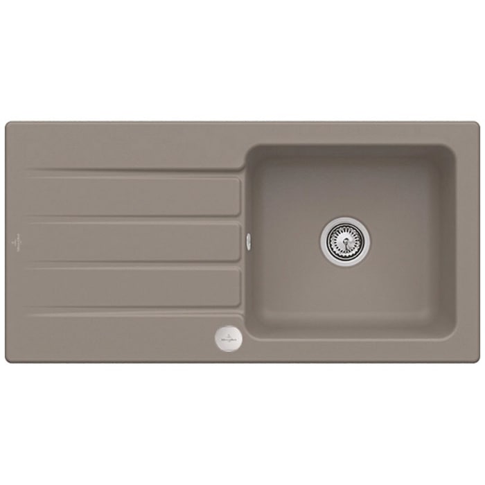 Villeroy & Boch Architectura 60 Einbauspüle, Ablaufgarnitur mit Excenterbetätigung, reversibel