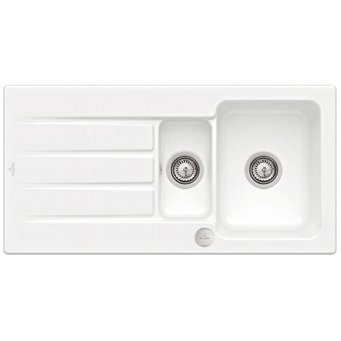 Villeroy & Boch Architectura 60 XR Einbauspüle, Ablaufgarnitur mit Excenterbetätigung, reversibel