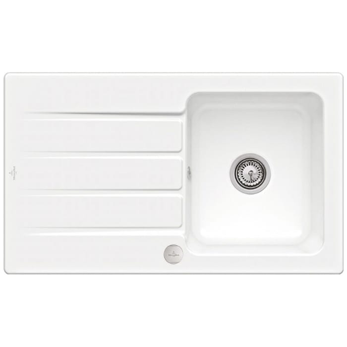 Villeroy & Boch Architectura 50 Einbauspüle, Ablaufgarnitur mit Excenterbetätigung, reversibel