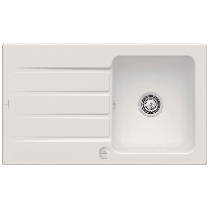 Villeroy & Boch Architectura 50 Einbauspüle, Ablaufgarnitur mit Excenterbetätigung, reversibel