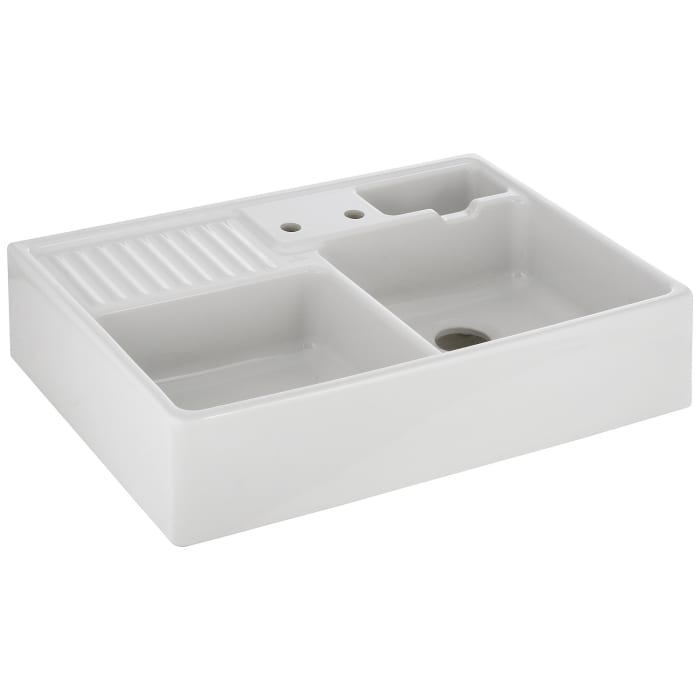 Villeroy & Boch Spülstein Doppelbecken 89,5 x 63 cm