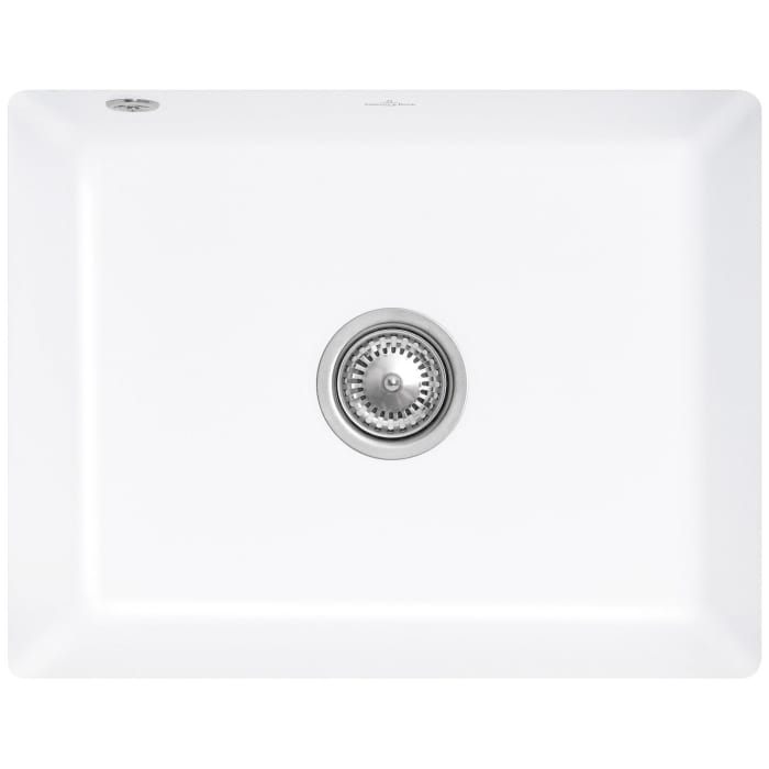 Villeroy & Boch Subway 60 SU Unterbauspüle, Ablaufgarnitur mit Handbetätigung