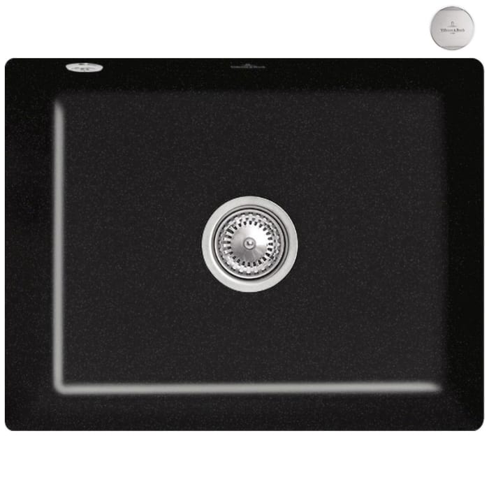 Villeroy & Boch Subway 60 SU Unterbauspüle, Ablaufgarnitur mit Excenterbetätigung