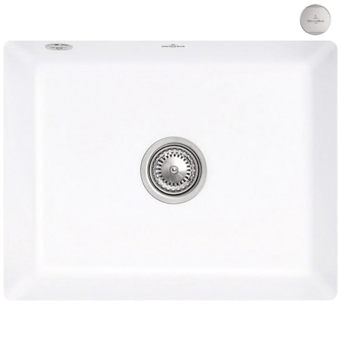 Villeroy & Boch Subway 60 SU Unterbauspüle, Ablaufgarnitur mit Excenterbetätigung