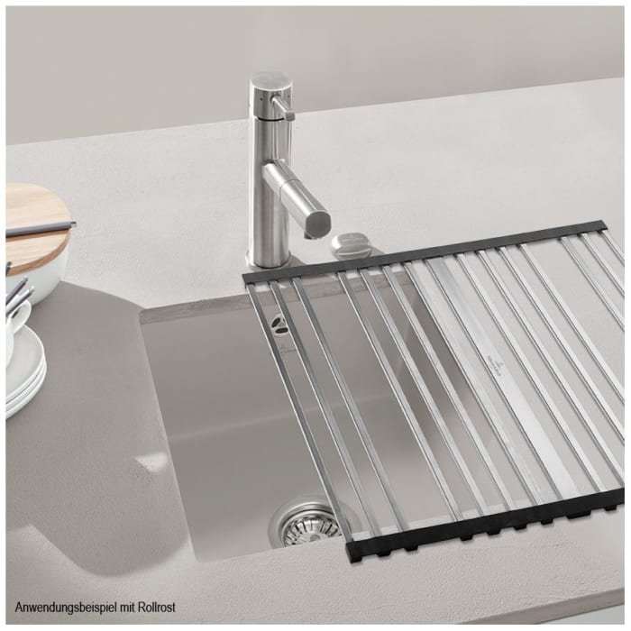 Villeroy & Boch Subway 45 SU Unterbauspüle, Ablaufgarnitur mit Handbetätigung