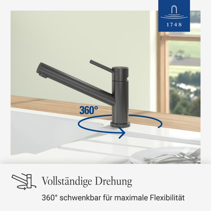 Villeroy & Boch Como Einhebel-Küchenarmatur