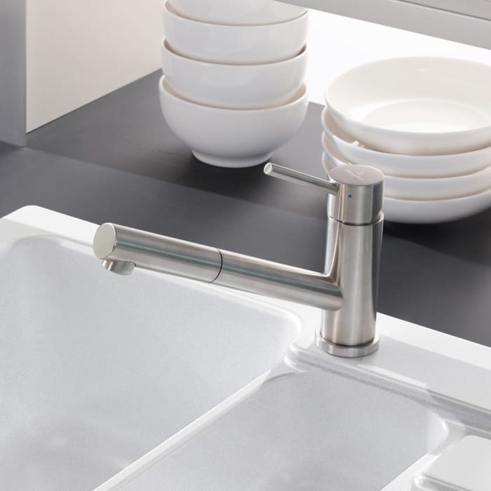 Villeroy & Boch Como Shower Einhebel-Küchenarmatur, Niederdruck