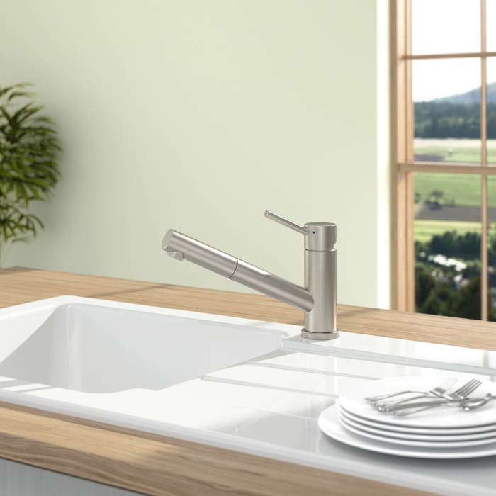 Villeroy & Boch Como Shower Einhebel-Küchenarmatur, Niederdruck