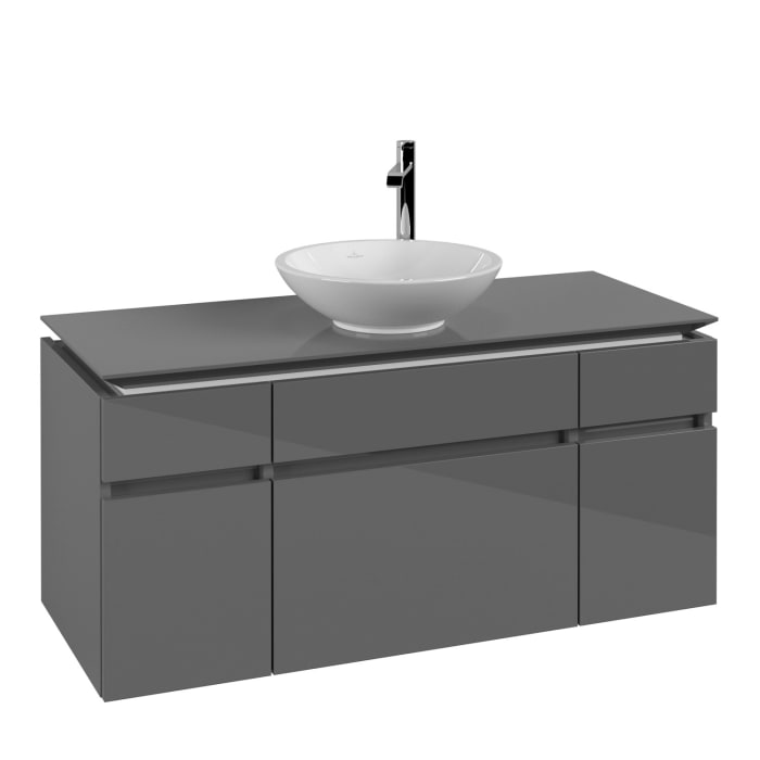 Villeroy & Boch Legato Waschtischunterschrank 120 cm mit 5 Auszügen