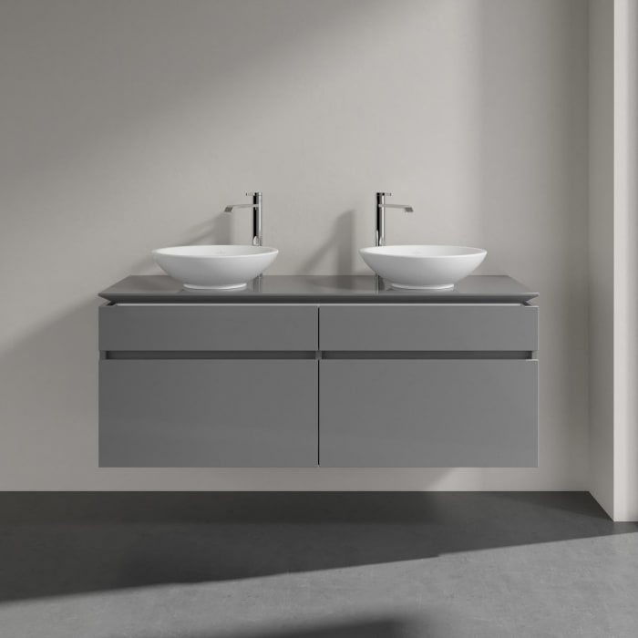 Villeroy & Boch Legato Waschtischunterschrank 140 cm mit 4 Auszügen und LED-Beleuchtung