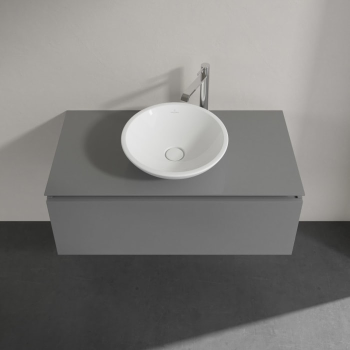 Villeroy & Boch Legato Waschtischunterschrank 100 cm mit 1 Auszug und LED-Beleuchtung