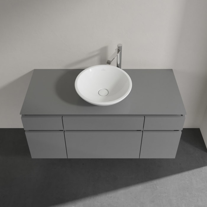 Villeroy & Boch Legato Waschtischunterschrank 120 cm mit 5 Auszügen und LED-Beleuchtung