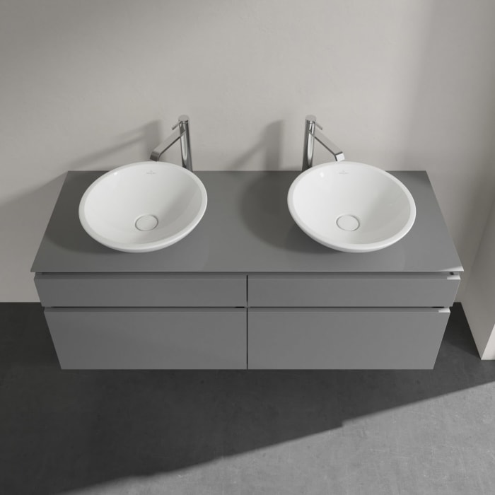Villeroy & Boch Legato Waschtischunterschrank 140 cm mit 4 Auszügen und LED-Beleuchtung