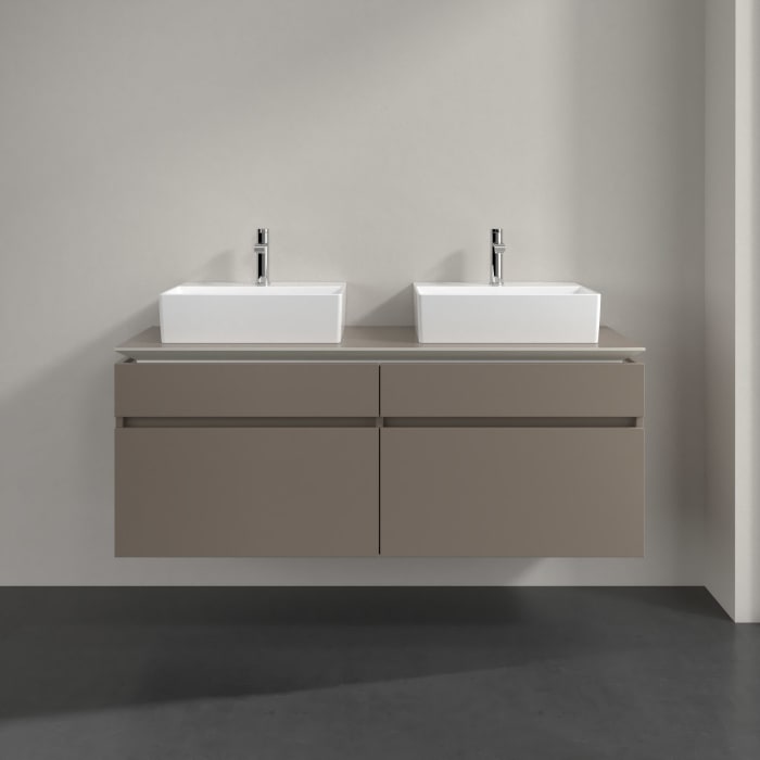 Villeroy & Boch Legato Waschtischunterschrank 140 cm, 4 Auszügen, für 2 Waschtische