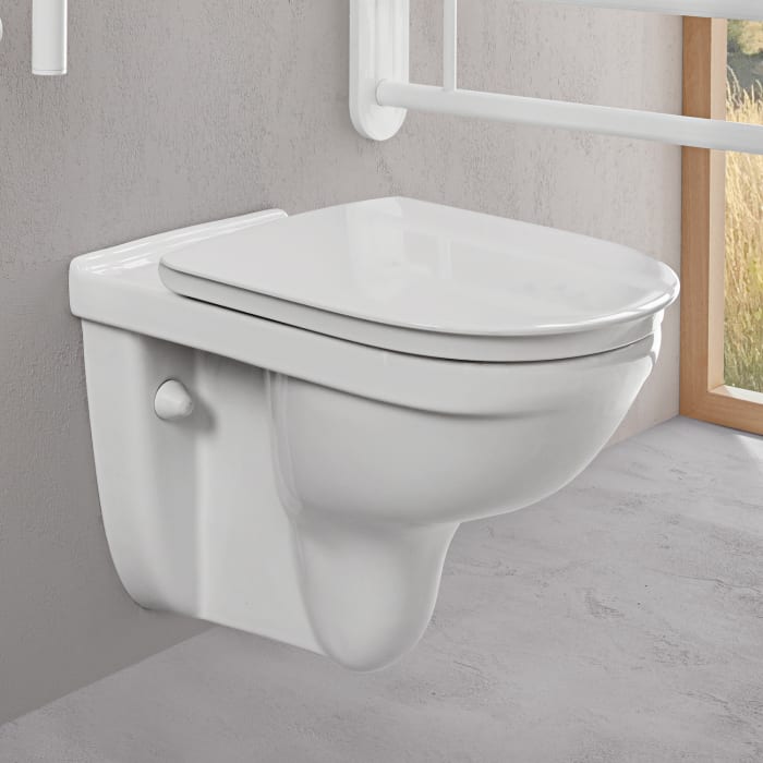 Villeroy & Boch Vicare Tiefspül-WC spülrandlos, wandhängend