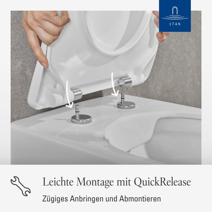Villeroy & Boch Subway 2.0 WC-Sitz mit Quick-Release