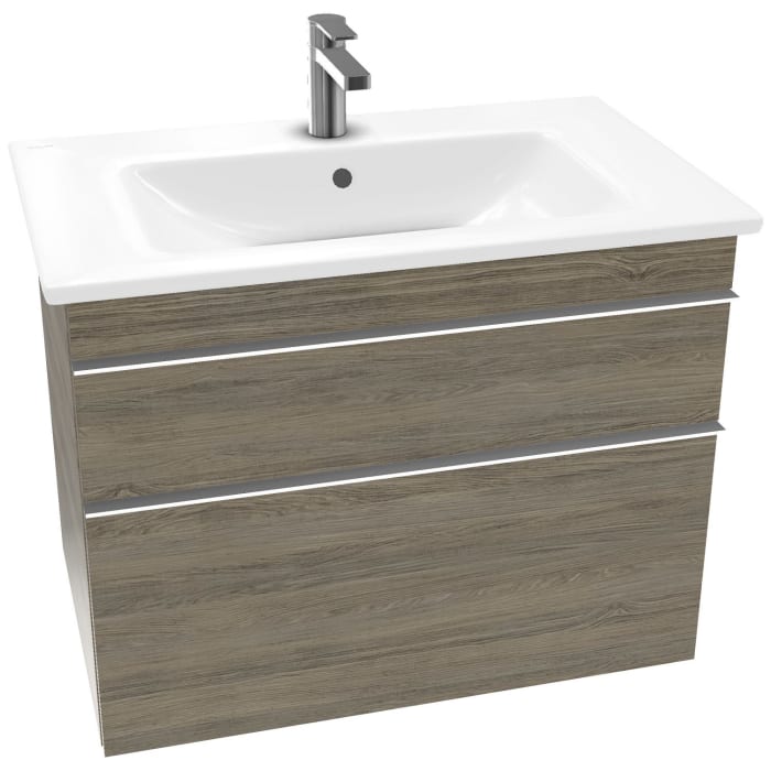 Villeroy & Boch Venticello Waschtischunterschrank 75,3 x 59 cm, 2 Auszüge