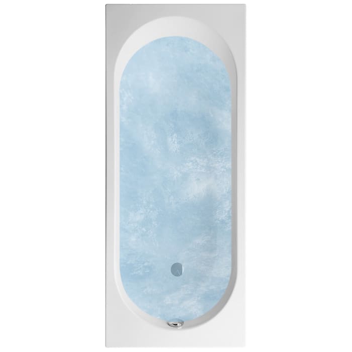 Villeroy & Boch O.novo Solo Badewanne 160 x 70 cm, Combipool Comfort, Technik Position 2