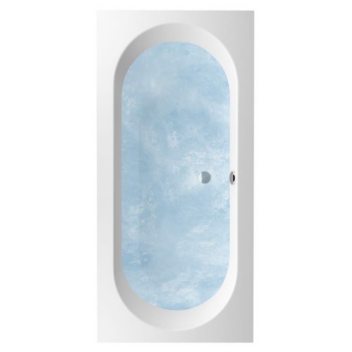 Villeroy & Boch Oberon Duo Badewanne 190 x 90 cm, Combipool Entry, Technik Position 2
