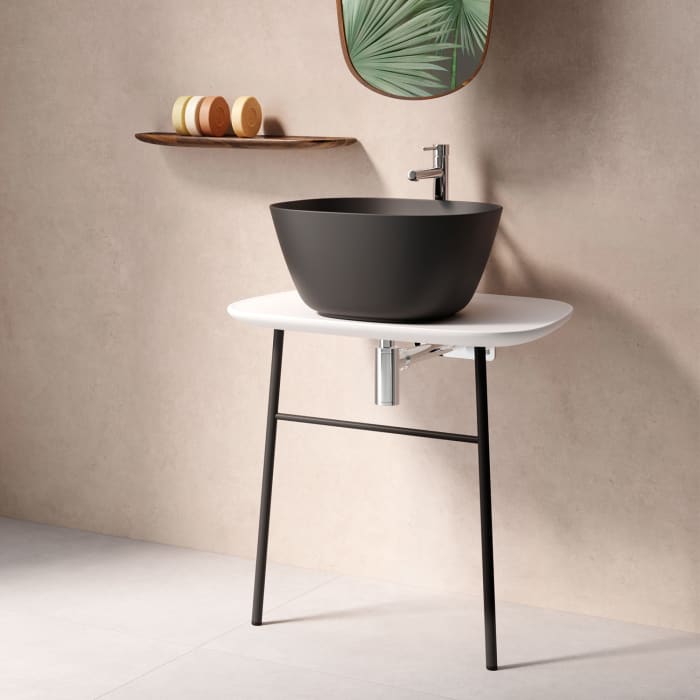 VitrA Plural Waschtischunterbau hoch