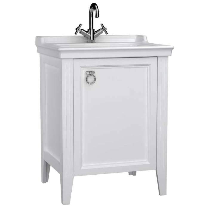 VitrA Valarte Waschtischkombination 64,5 cm, mit 1 Tür, Anschlag rechts