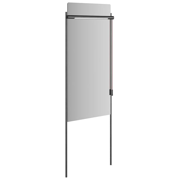 VitrA Equal Badspiegel mit LED-Beleuchtung in der Größe 43,2 x 94,5 cm