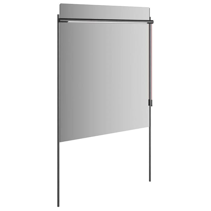VitrA Equal Badspiegel mit LED-Beleuchtung in den Maßen 80,3 x 94,5 cm