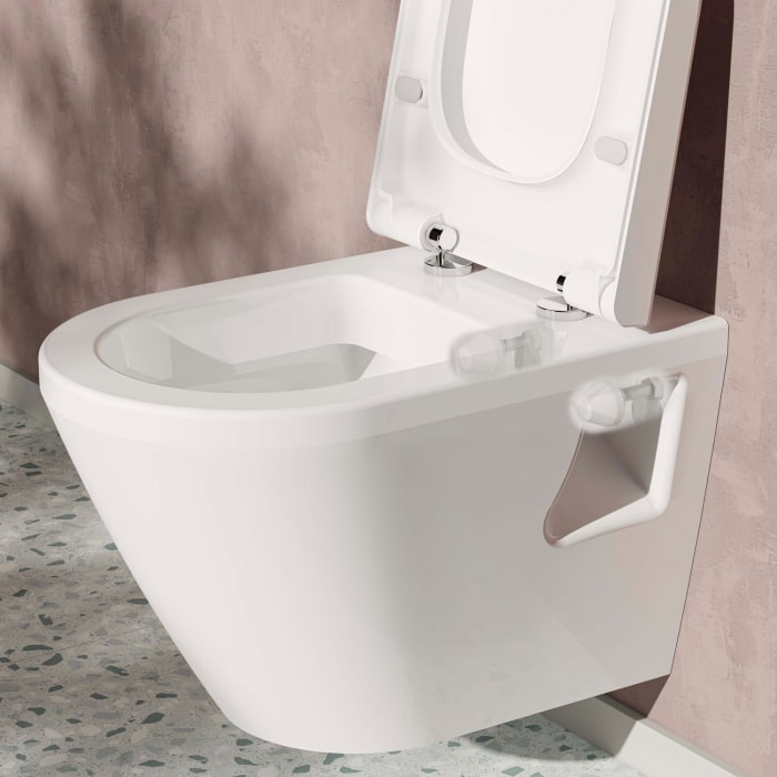 VitrA Integra Wand-WC Tiefspüler mit Spülrand