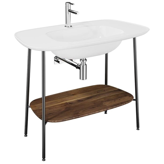 VitrA Plural Badmöbel Set Waschtischunterbau und Möbelwaschtisch