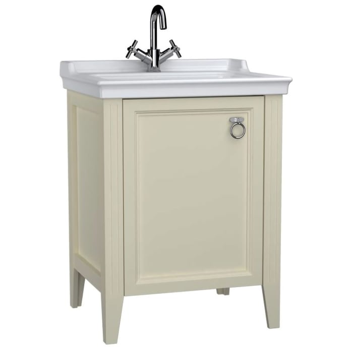 VitrA Valarte Waschtischkombination 64,5 cm, mit 1 Tür, Anschlag links