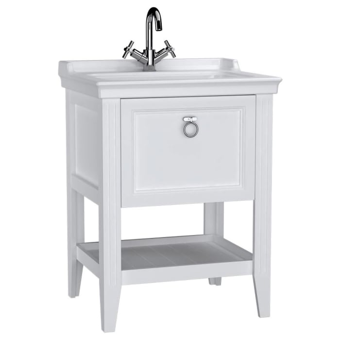 VitrA Valarte Waschtischkombination 64,5 cm, mit 1 Auszug