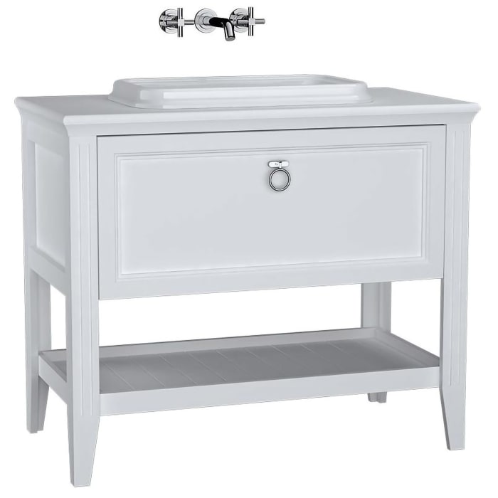 VitrA Valarte Waschtischkombination 98 cm, mit 1 Auszug