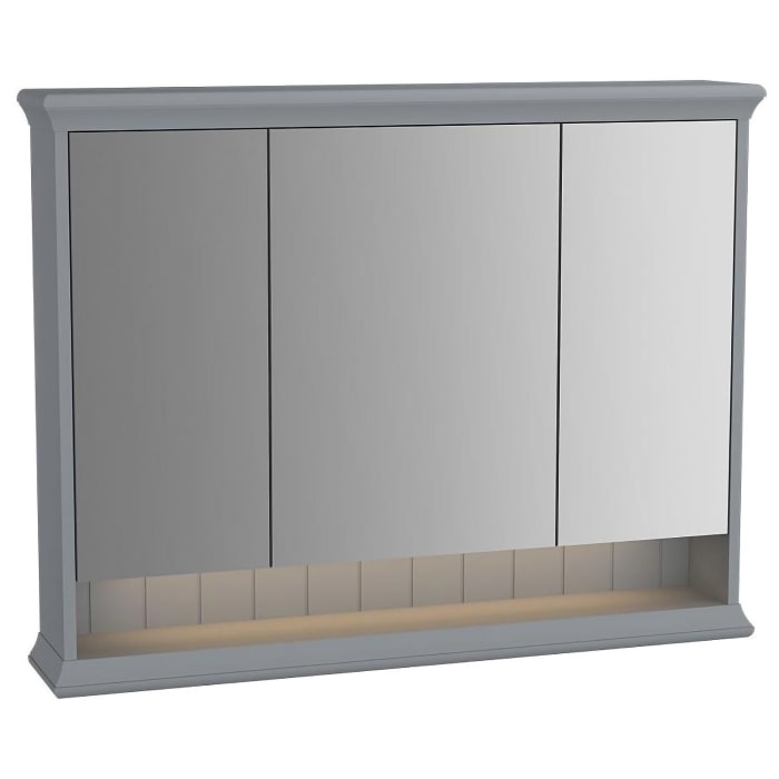 VitrA Valarte LED Spiegelschrank 98 cm mit 3 Türen