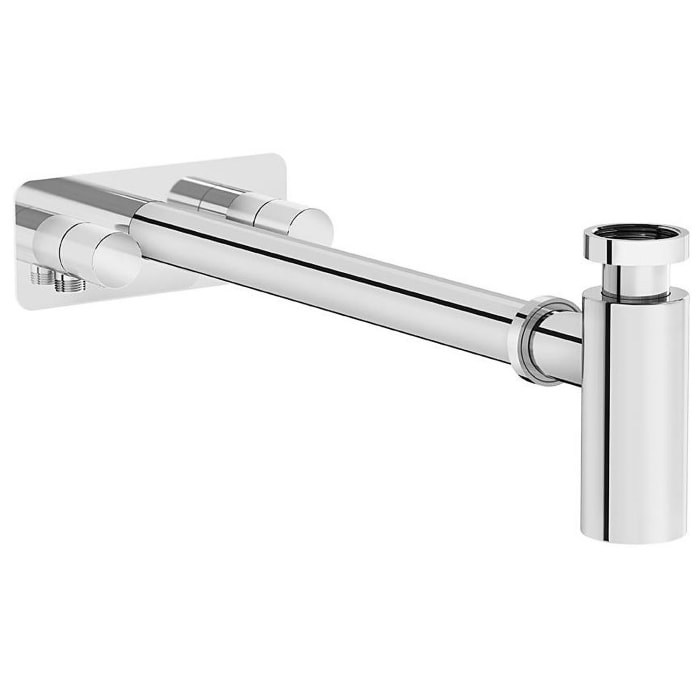 VitrA Design Siphon, 2 Eckventile links und rechts