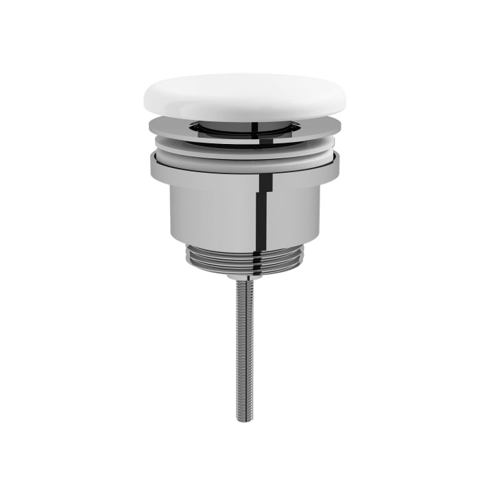 VitrA Push-Open-Ventil mit Ventildeckel aus Keramik