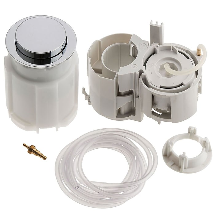 Vola Druckknopf mit pneumatischer Betätigung für 1-Mengen Spülung