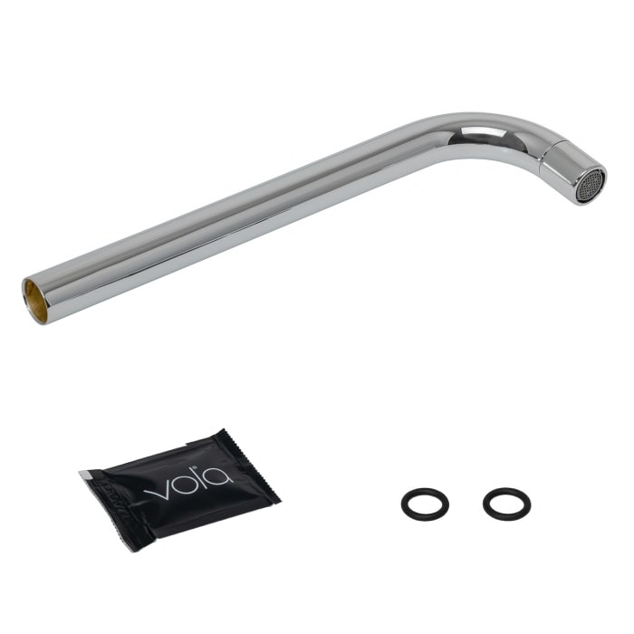 Vola vorderer Auslauf 22 cm für Standarmaturen