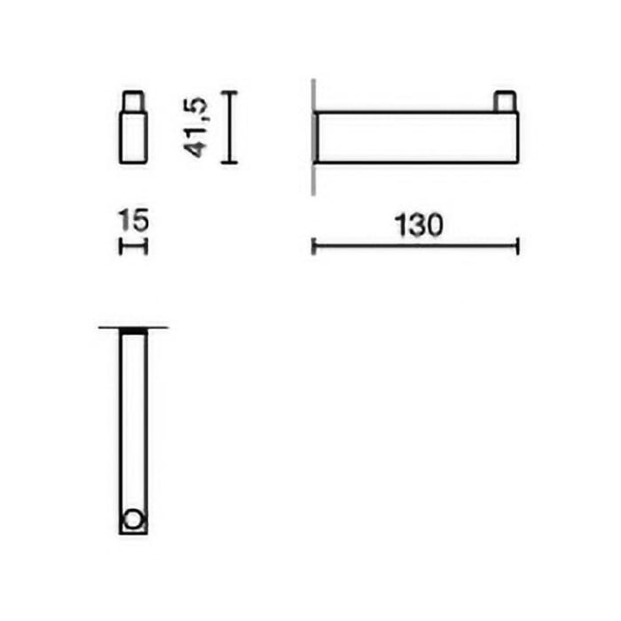 ZACK LINEA Ersatzrollenhalter
