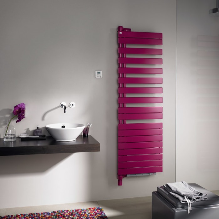 Zehnder Roda Twist Spa Air ROEL-140-55/IPS Handtuchwärmer, links 55 x 134,4 cm