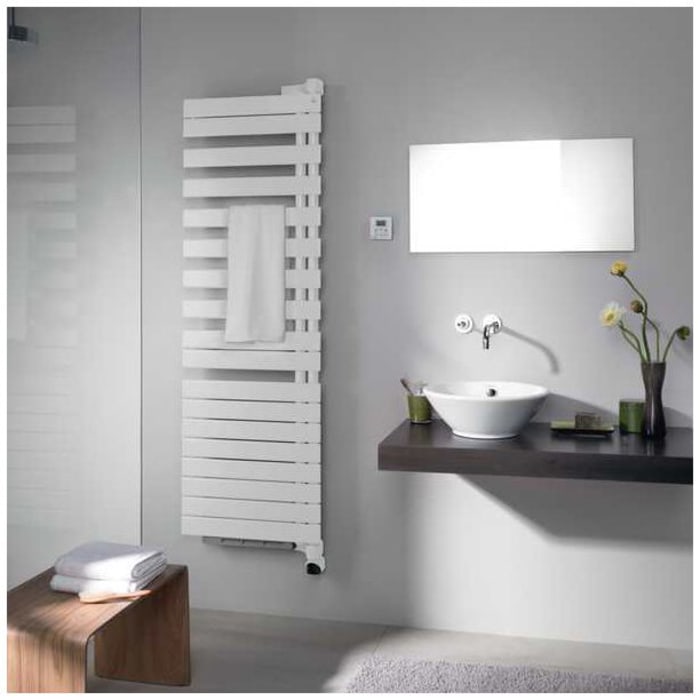 Zehnder Roda Twist Spa Air ROEL-190-55/IPS Handtuchwärmer, links 55 x 183,7 cm