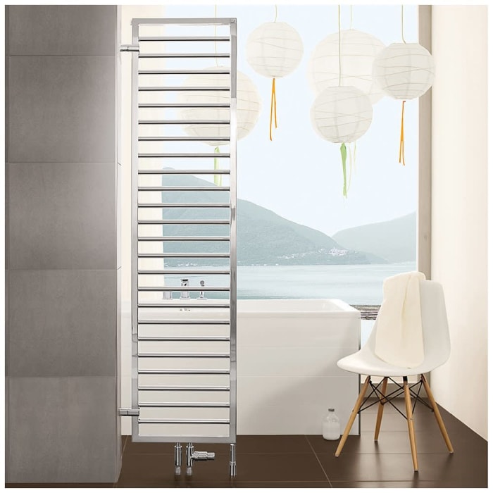 Zehnder Subway SUB-150-045 Badheizkörper 45 x 154,9 cm Raumteiler mit Fußstütze
